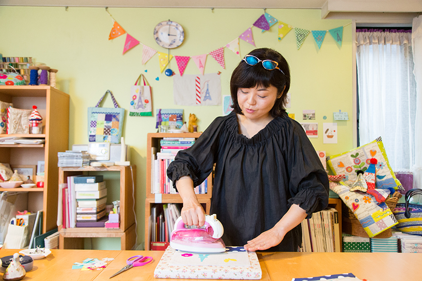 遠藤亜希子さんのパリを感じるキルト