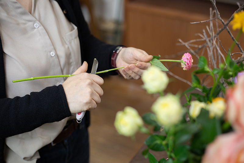 お客様の希望を形にできる堀江美砂子さんのマイスターの技術力